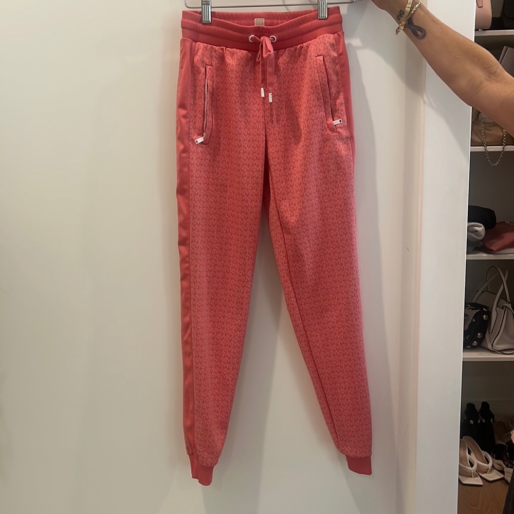 Michael Kors logo tape joggers